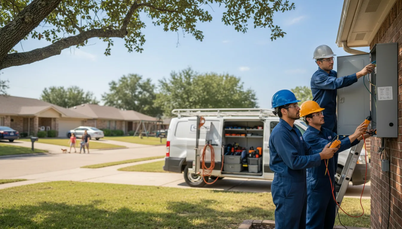 Certified electrician providing emergency electrical services in Gueydan, LA